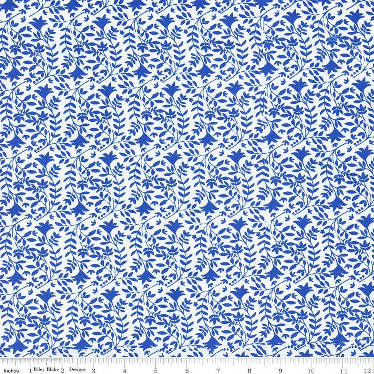 Fabric Riley Blake Lapis Vines Expressions Batiks Let Freedom Reign by the Quarter Yard BT23196-295